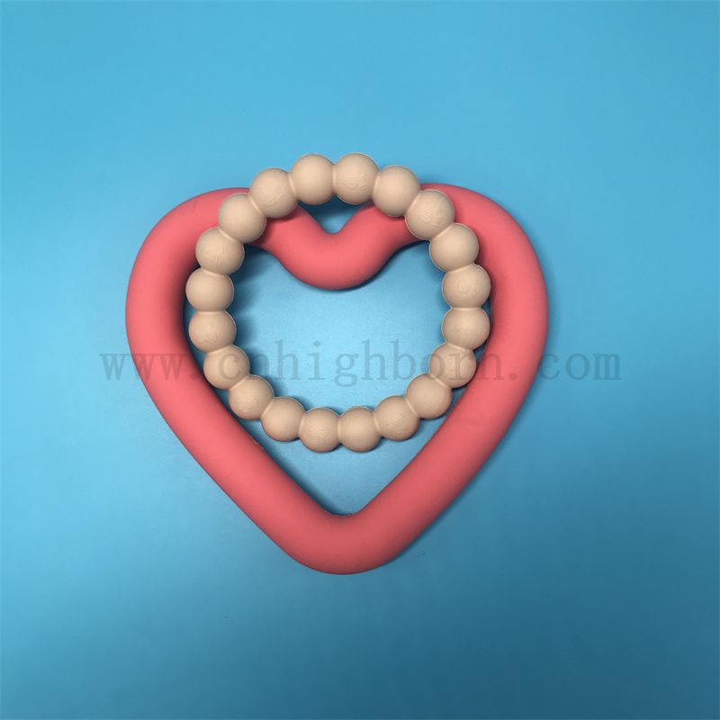 Silicone Rubber Pet Teeth Grinding Toy Food Grade Resistant To Biting Silicone Rubber Ring
