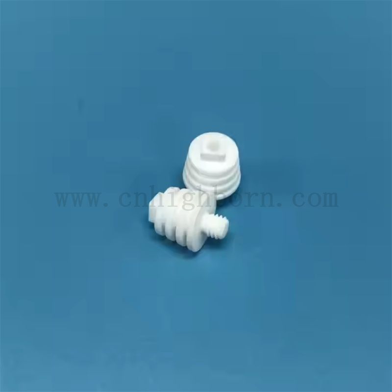 High Precision machinable glass ceramic parts M4 Macor Screw