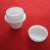 High Temperature Resistance LECO TGA Alumina Ceramic Crucible with Lid Lab Al2o3 Melting Pot