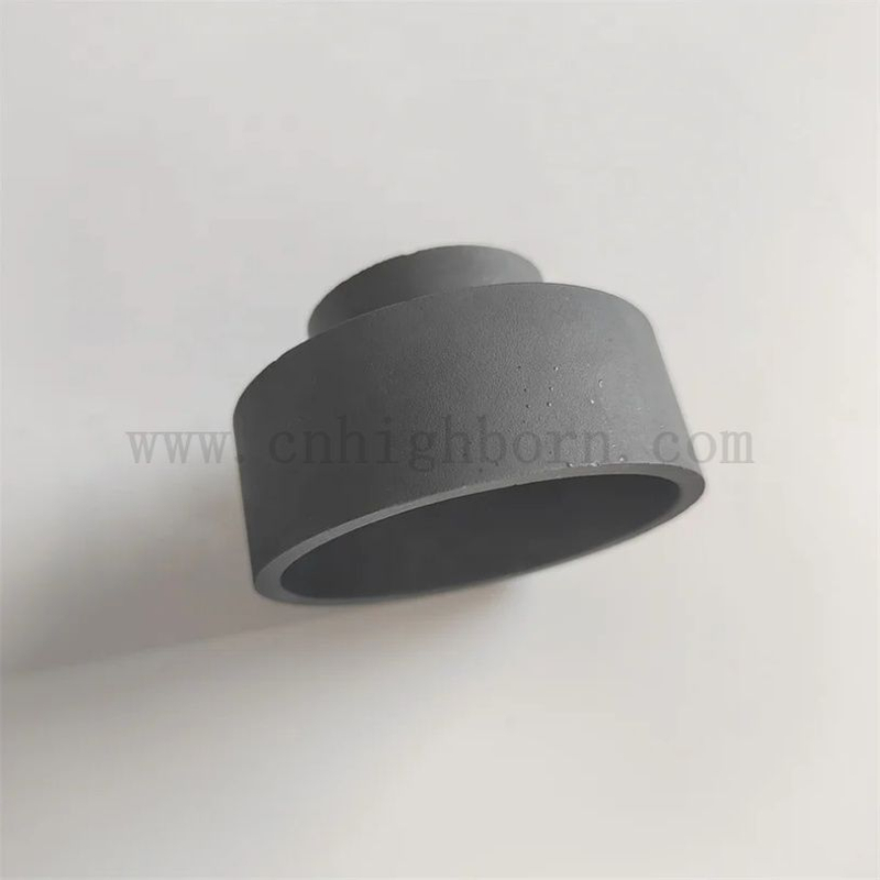 Customize silicon carbide sic ceramic sleeve bush rbsic bushing