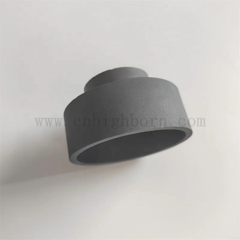 Customize silicon carbide sic ceramic sleeve bush rbsic bushing