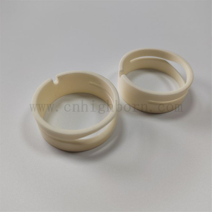 Customized Al2O3 Ceramic Sealing Gasket 95% Alumina Ceramic Packing Ring