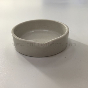 52x14mm Flat Bottom Porcelain Evaporating Pan Laboratory Cylindrical Ceramic Evaporation Dish