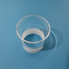 Customized Transparent Shape Quartz Glass Tube with Frosted Mouth