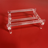 Heat Resistance Customized Lab GlasswareTransparent Fused Silica Quartz Glass Boat