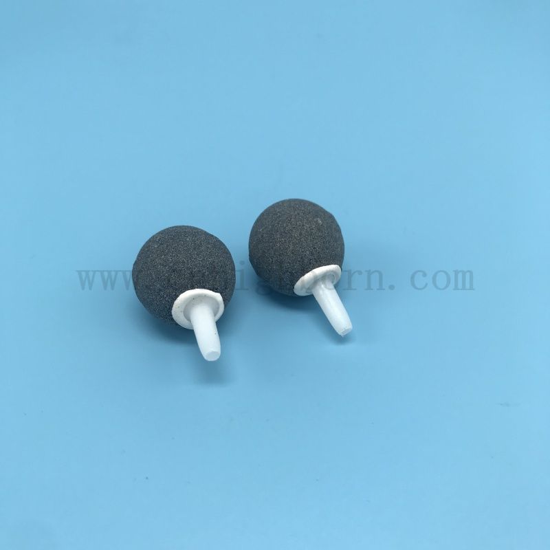 Grey Round Air Stones Mineral Bubble Diffuser for Aquarium Fish Tank Bubbler