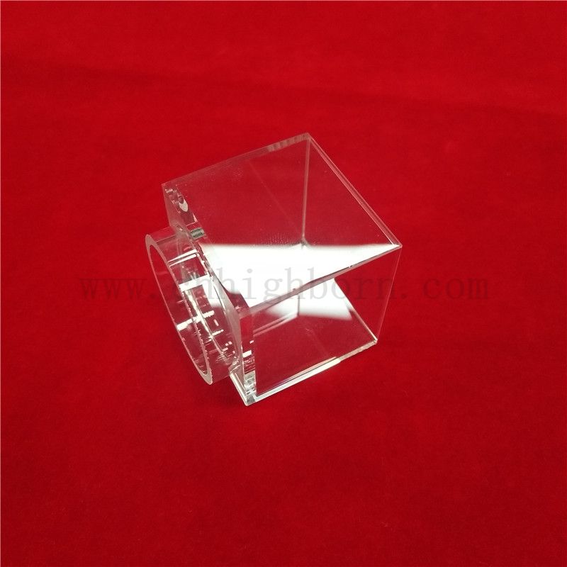 Laboratory Utensils Factory Price Flow Cell UV Spectrophotometer Quartz Glass Cuvette