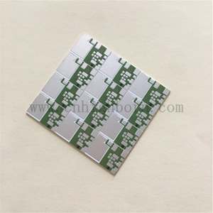 Metalized PCB Sheet Alumina Ceramic Substrate Multilayer Integrated 96% alumina ceramic thick film sheet