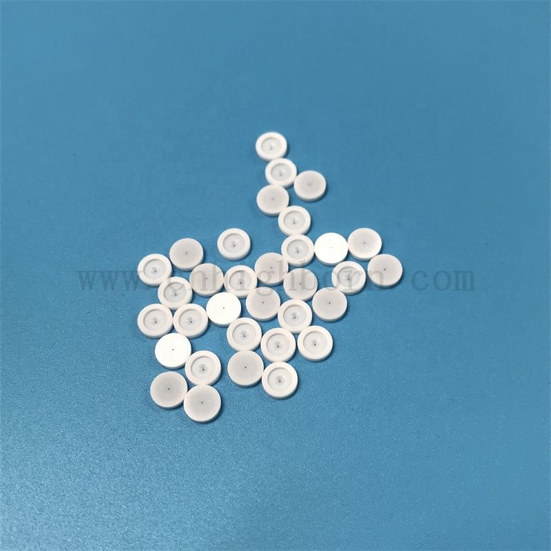Insulator White Zirconia Irregular Part Yttrium Stabilized ZrO2 Ceramic Fog Mist Nozzle