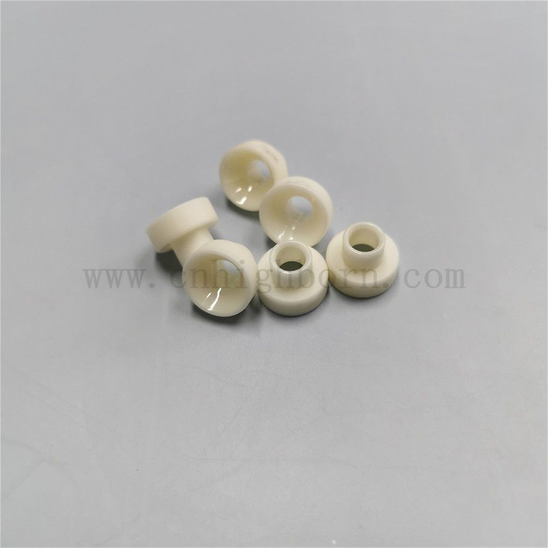 Wear Resistant 99.5% Machining Al2O3 Structural Part Alumina Ceramic Eyelet