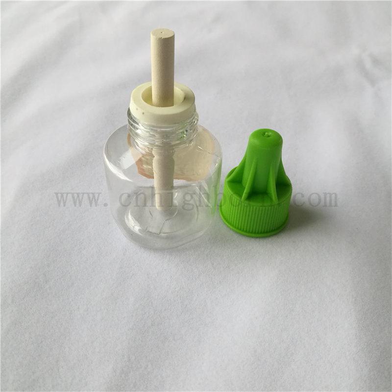35ML Plastic Material Electric Mosquito Repellent Liquid Bottle With Adjustable Porosity Porous Ceramic Wick