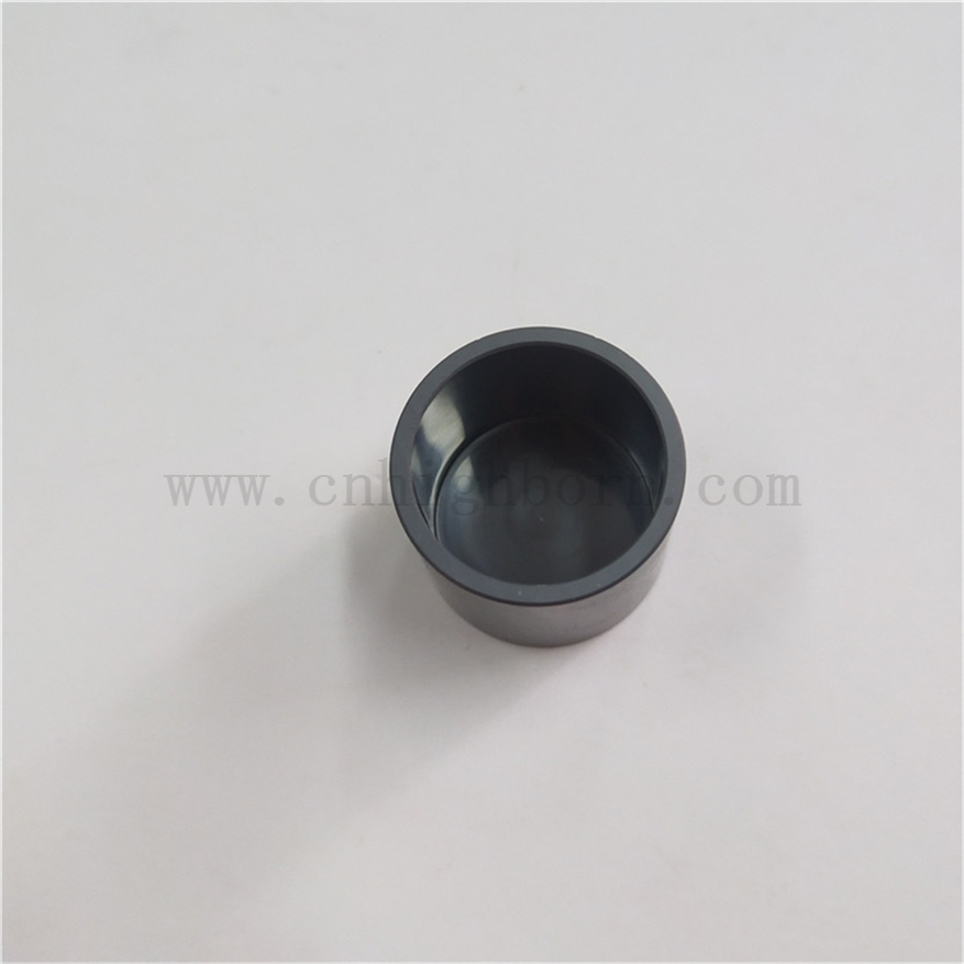 E-Cigarette Cylindrical Silicon Carbide Ceramic Crucible Sic Melting Pot