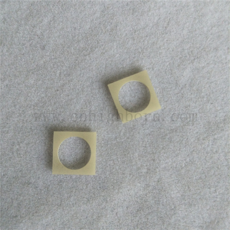 Laser Cutting Aluminum Nitride AlN Ceramic Plate