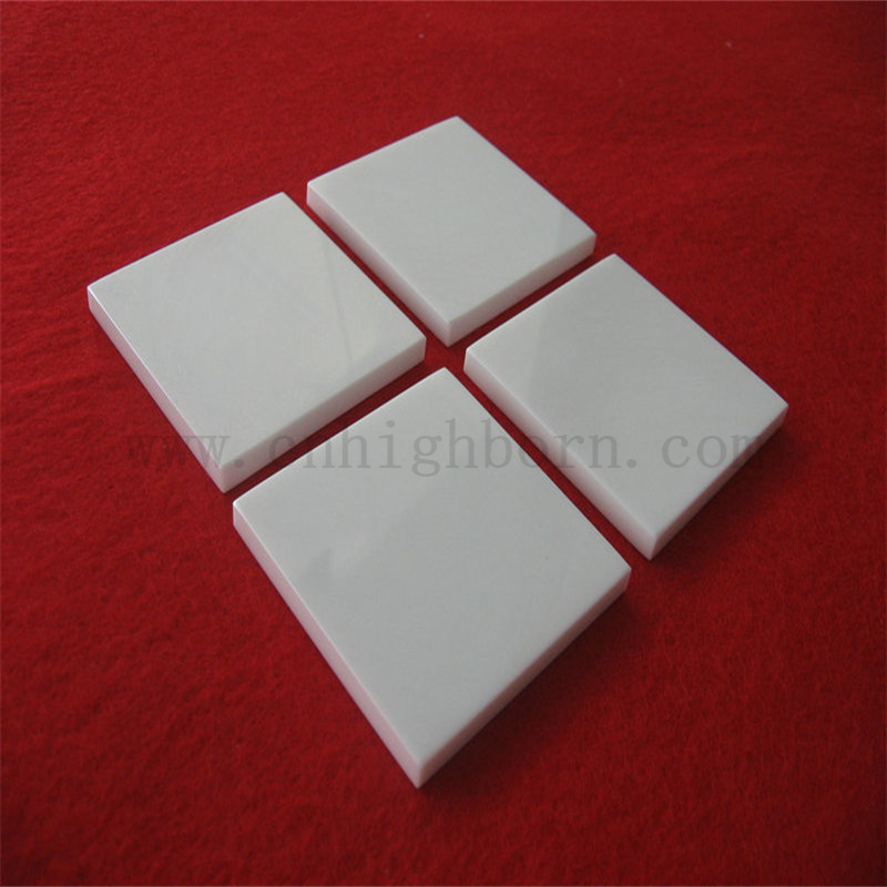 Surface Polished White Color Yttria Stabilized ZrO2 Sheet Zirconia Ceramic Plate