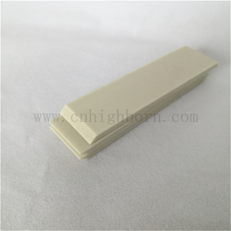 High Thermal Conductivity CNC AlN Aluminum Nitride Ceramic Insulator