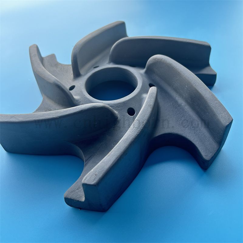 Insulator Silicon Carbide Reaction Sintered Part Wear Resistant SiC Ceramic Irregular Block