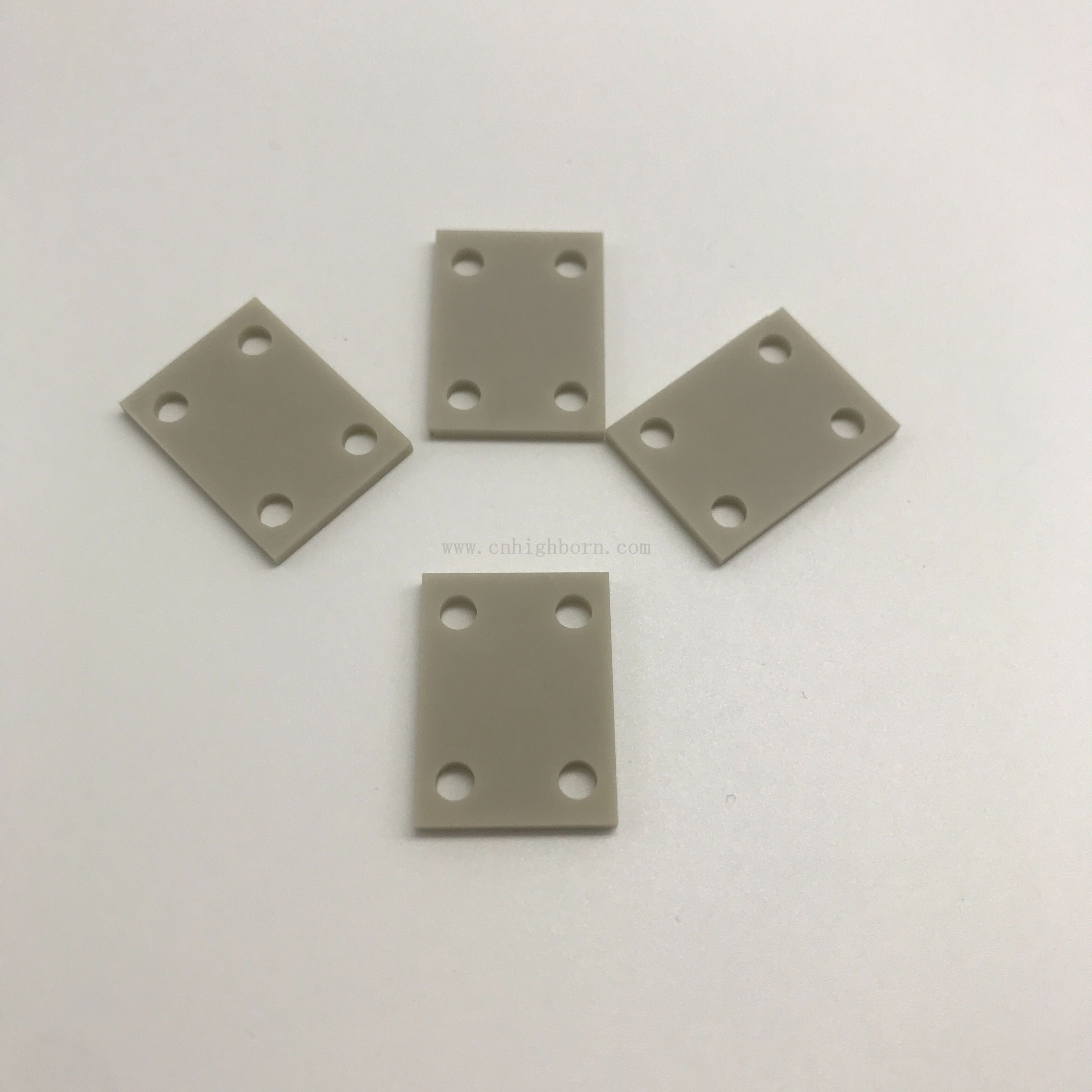 High Thermal Conductivity Aluminum Nitride AlN Ceramic Sheet Plate Board Shim