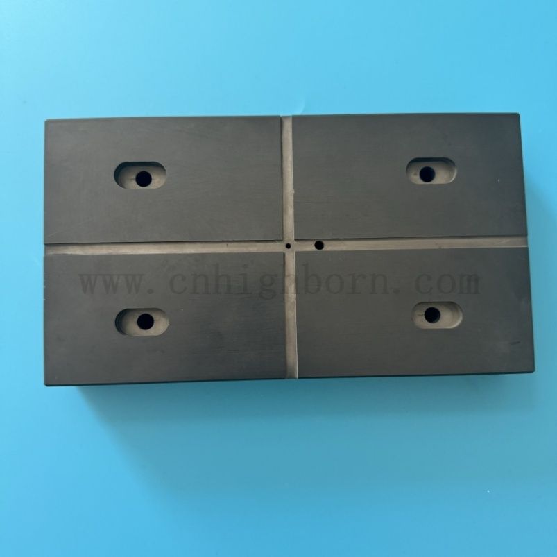 High Temperature Silicon Carbide Blocks SiC Ceramic Parts