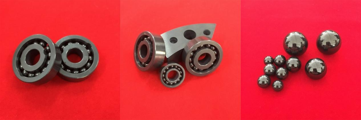Engine ceramic bearings