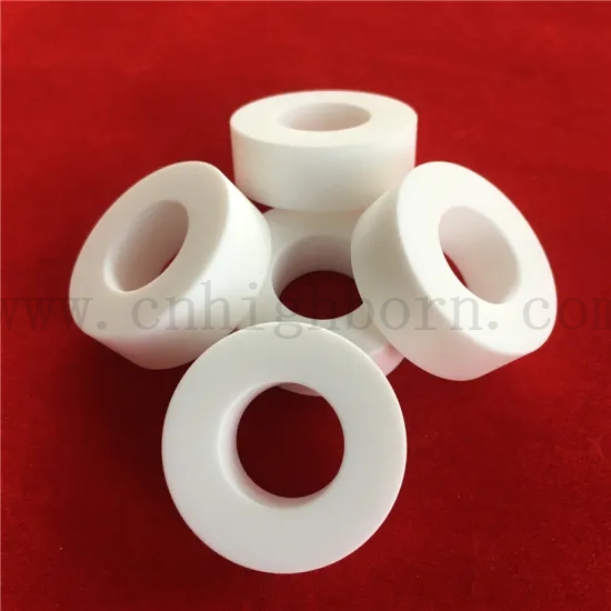 Non-magnetic Macor Machinable Glass Ceramic Ring