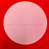 Fused Silica Frosted Quartz Glass Plate Round Quartz Wafer