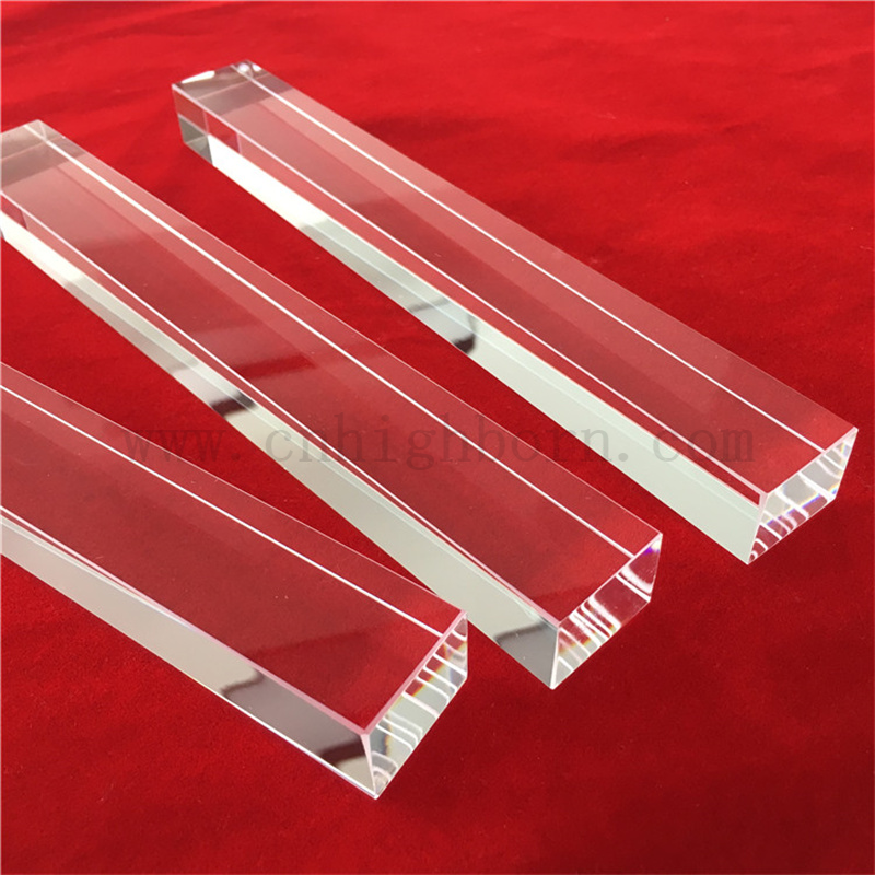  Customized Transparent Fused Silica Quartz Glass Rod Quartz Bar