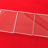 High Light Transmittance 90% Transparent UV Fused Silica Plate 