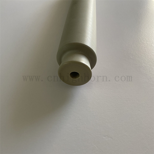 Aluminum Nitride AlN Insulating Ceramic Tube for Electronic Device