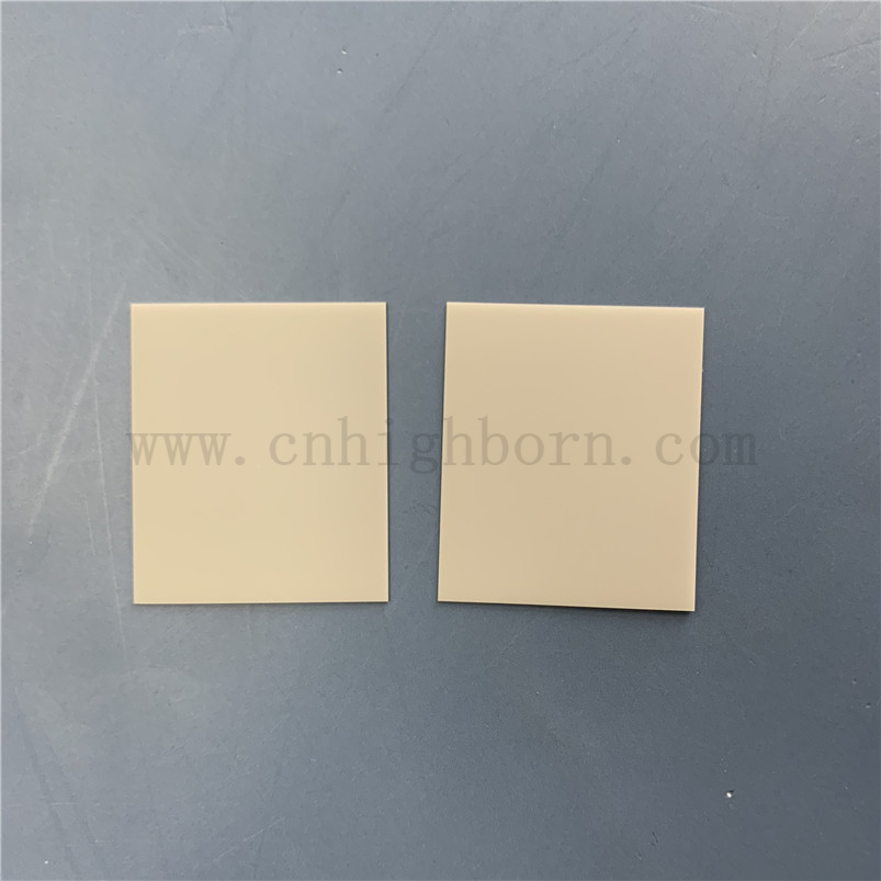AlN Substrate Aluminium Nitride Ceramic Heat Sink Plate 