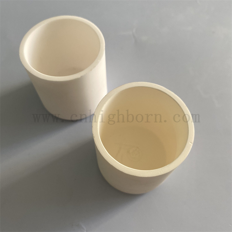  High Temperature Yttrium Stabilized Zirconia ZrO2 Zirconium Oxide Ceramic Crucible