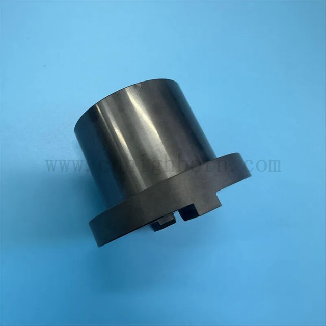 Machining High-Precision Silicon Carbide Ceramic Spare Parts SIC Sleeve