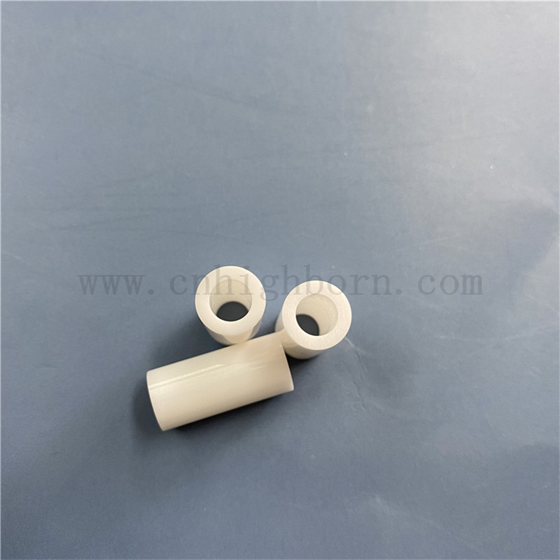 YSZ ZrO2 Yttria Stabilized Zirconia Ceramic Tube Ceramic Pipe