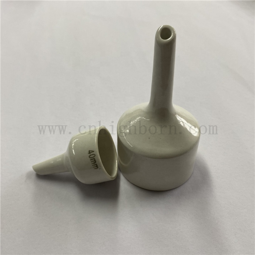 Customized Ceramic Experiments Glazed Porcelain Laboratory Buchner Funnel