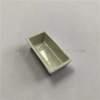 Glazed Ceramic Boat Square Porcelain Crucible for Ash Content Analysis of Coal