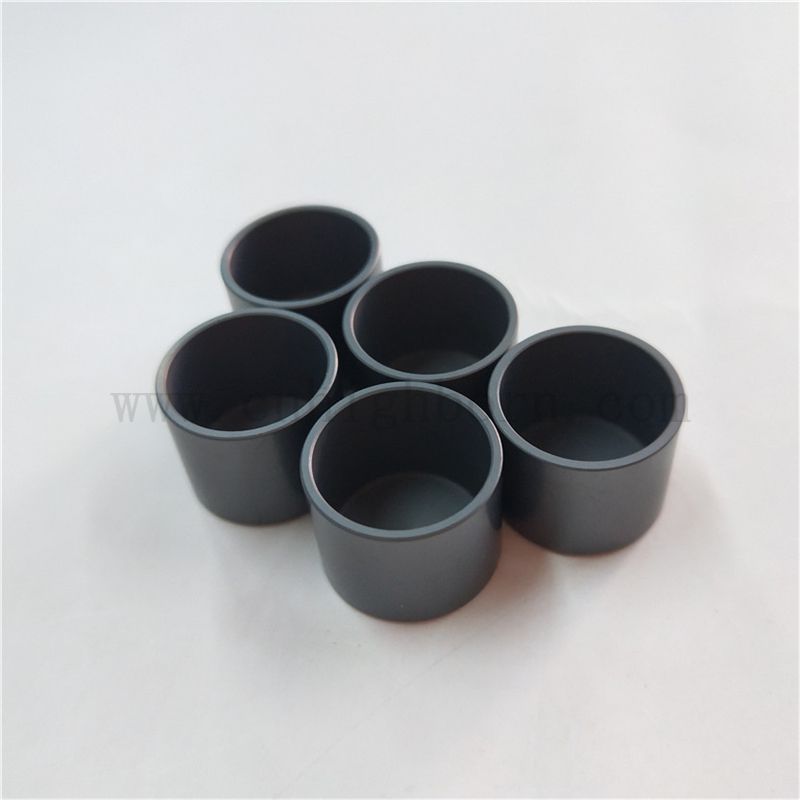 Customized Silicon Carbide Ceramic Insert Crucibles Ssic Heating Oil Cup