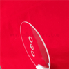 Optical Lens Perforated Transparent UV Silica JGS1 Quartz Disc