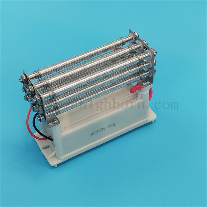 220V 32g/H Ozone Machine Generator Kit Quartz Tube Ozonator for Air Sterilization