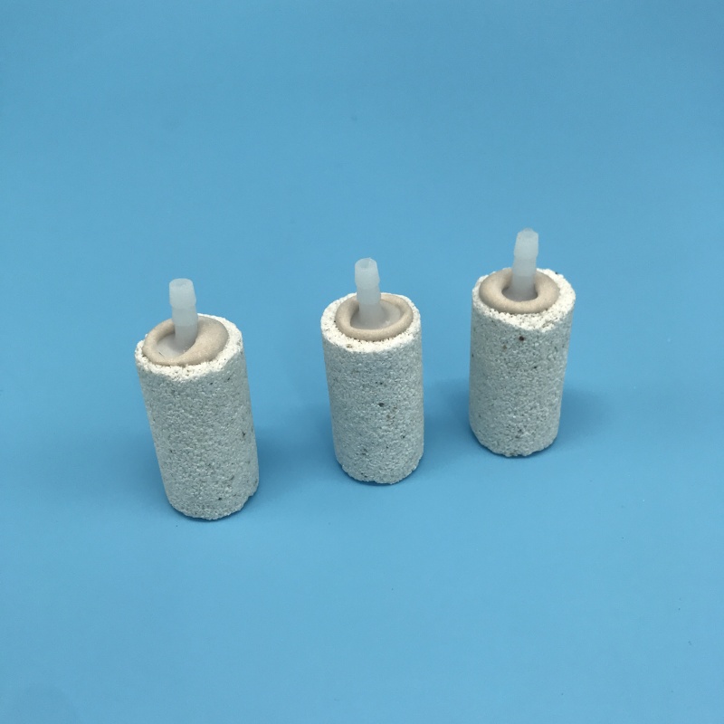 Aquarium Cylinder Air Stone Mineral Bubbles Release Fish Tank Pump Airstone Aeration Oxygen Diffuser