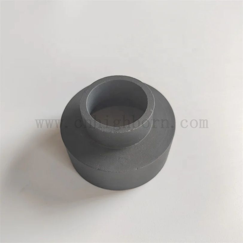 Customize silicon carbide sic ceramic sleeve bush rbsic bushing