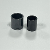 Black Zirconia Irregular Tube Insulator Surface Polishing ZrO2 Ceramic Pipe