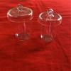 High Corrosion Resistance Transparent Quartz Glass Crucible with Lid