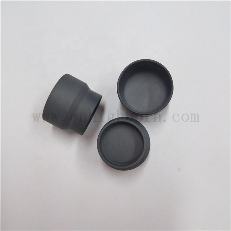 SIC silicon carbide ceramic heating crucible sic ceramic melting pot