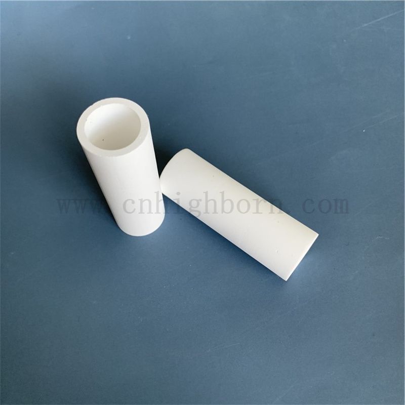 45% high porosity porous alumina ceramic tube microporous ceramic pipe for noise reduction