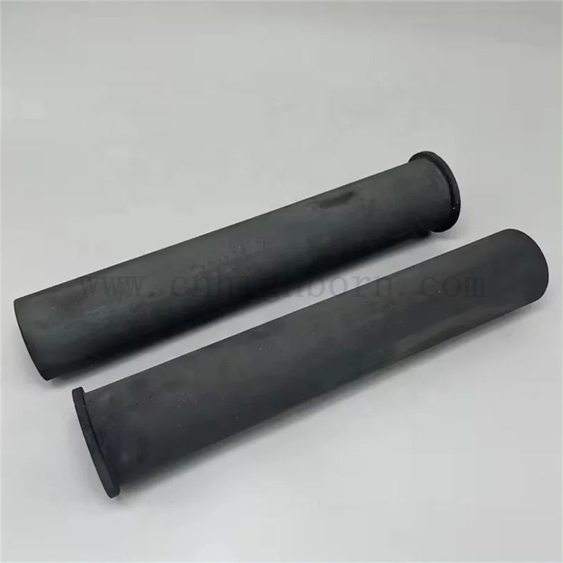 Customized RSIC Ceramimc Pipe Recrystallized Silicon Carbide Ceramic Protection Tube