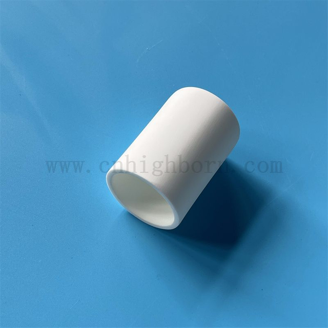 Refractory Magnesium Oxide Crucible Customized Molten Metal MgO Ceramic Boat