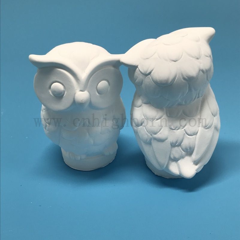 Owl Car Aromatherapy Car Air Conditioning Outlet Decoration Diffuser Stone Ceramic Gypsum Essential Oil Diffuser