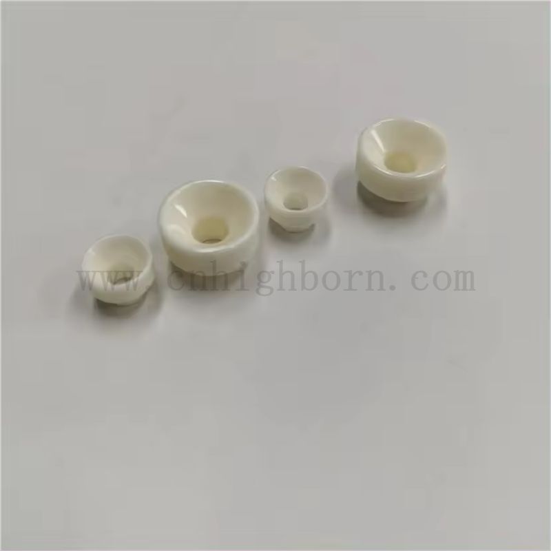 Wear Resistance Al2O3 Alumina Textile Ceramic Guide Yarn Eyelet