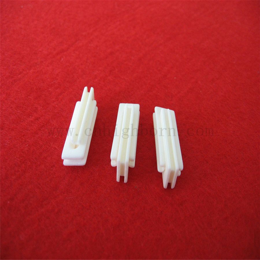 Custom 99% AL2O3 Alumina Ceramic Slit Guide for Textile Machinery