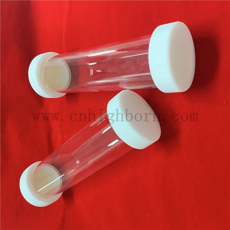 quartz clear tube 