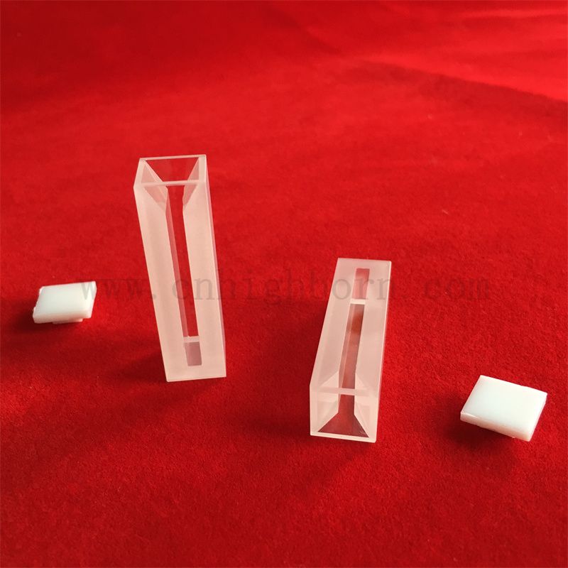 frosted glass cuvette